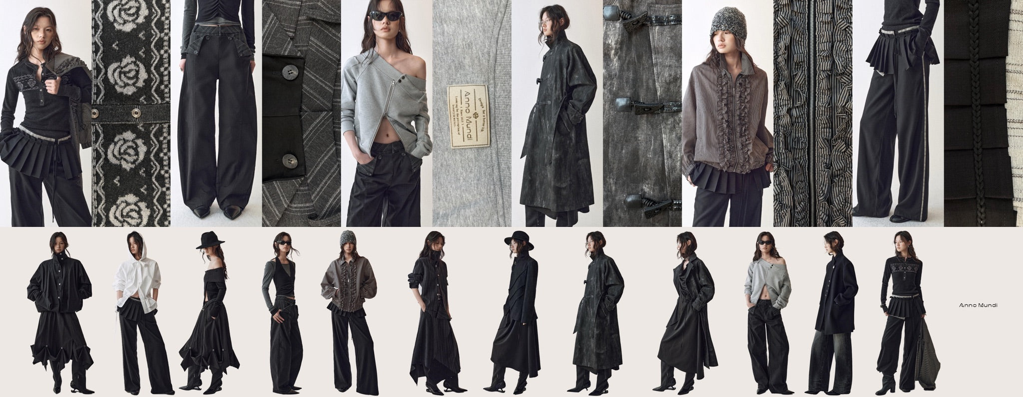 AnnoMundi - Avant-garde deconstruction dark fashion Futuristic 