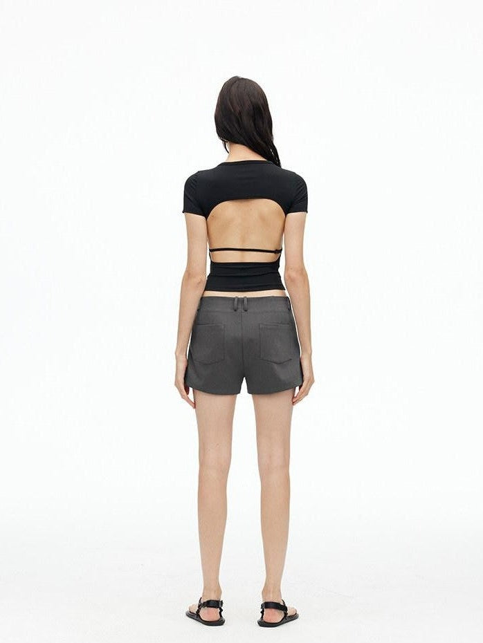 AFTADAWN Slim High Density Bamboo Micro Stretch Pocket Women&