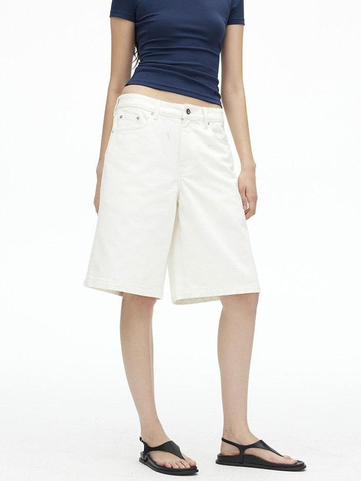 AFTADAWN White Boxy Loose Women&
