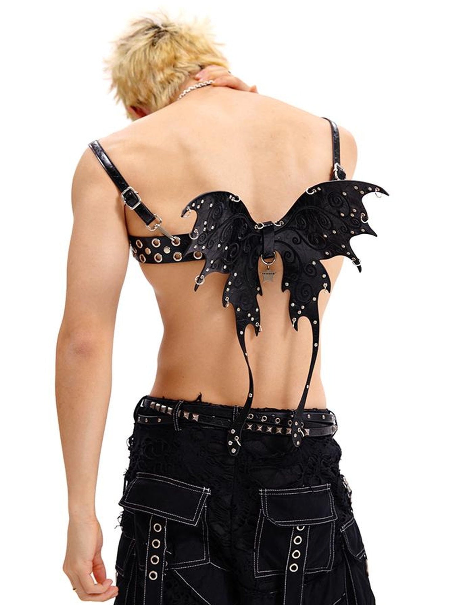 CFIERCE Butterfly Leather Belt