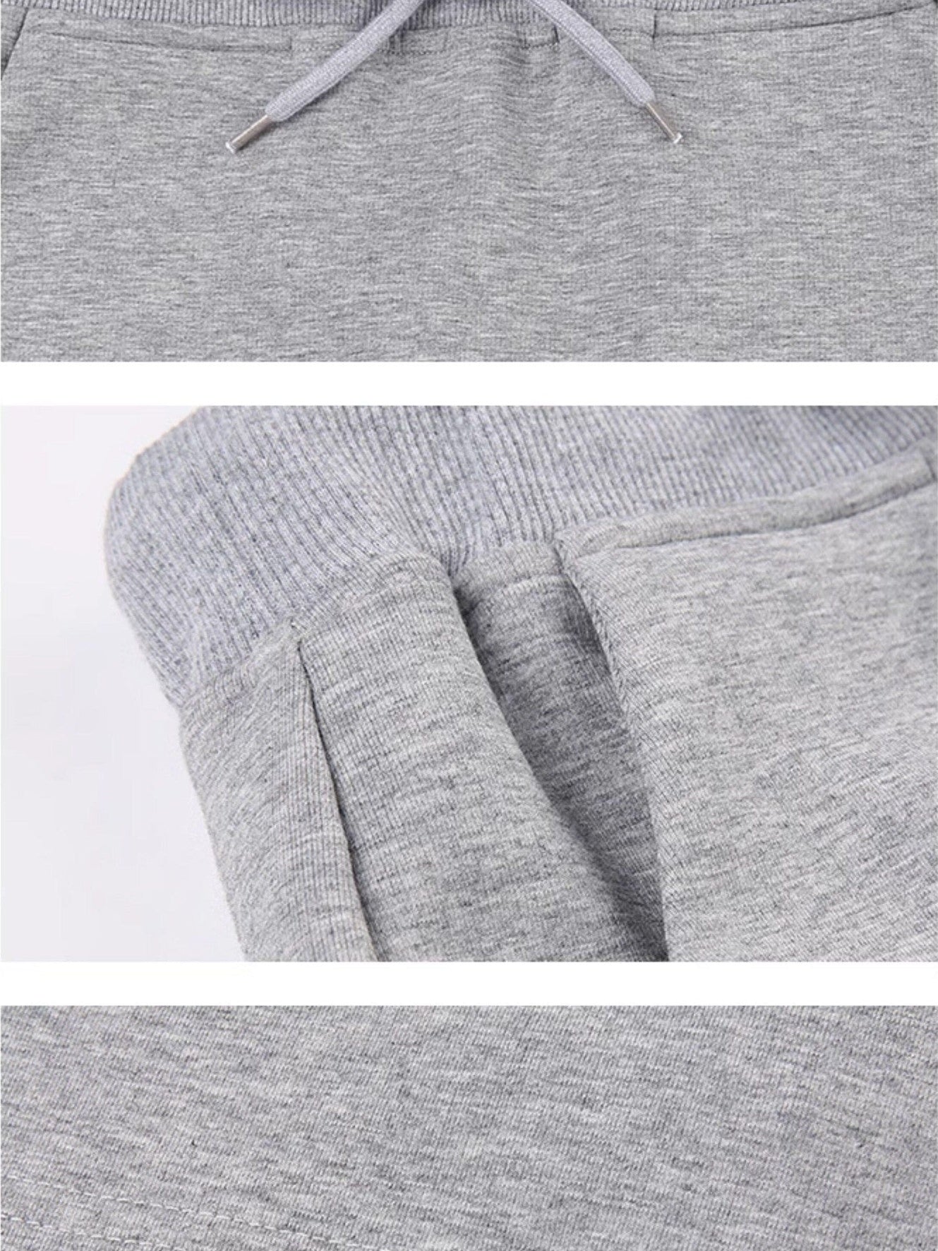 AFTADAWN Gray Rhinestone Stud Hooded Cropped Women&