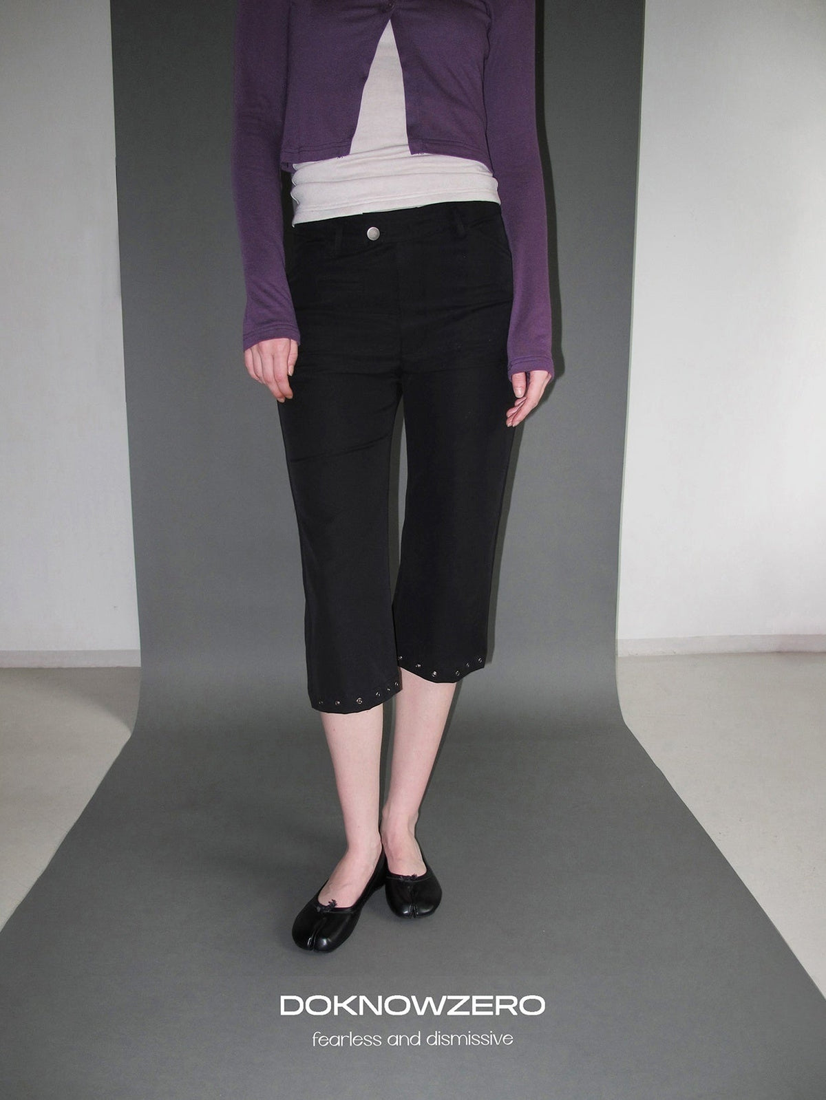DKZ_OFFICIAL_Casual_Low_Waist_Straight_Leg_Women&