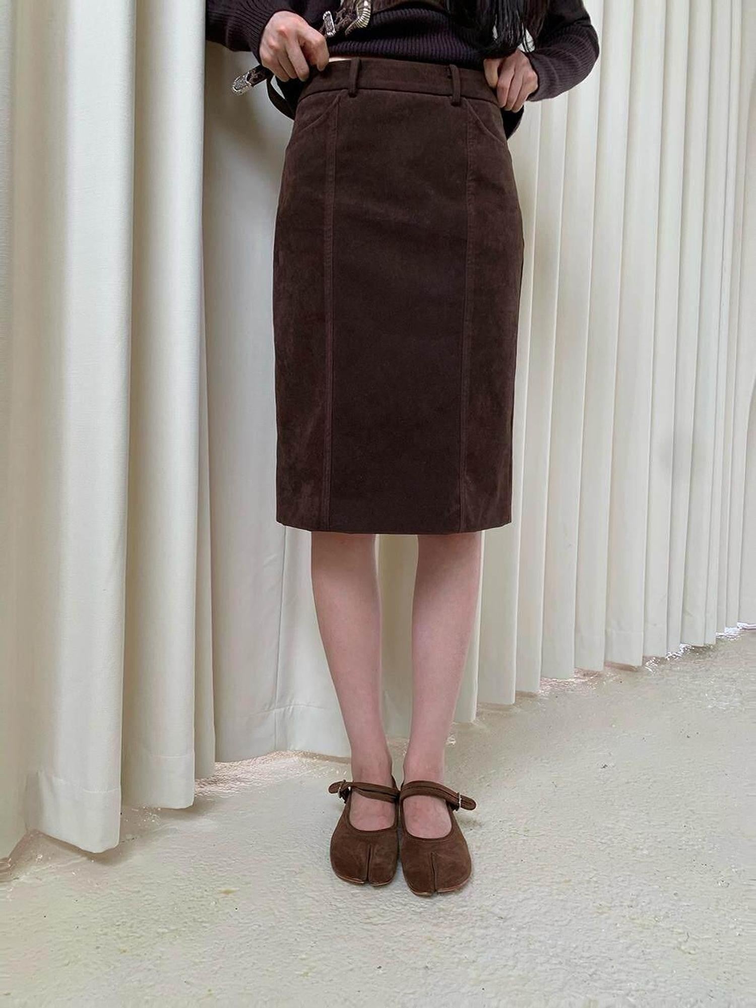 Dorydory Chic Straight Cut A Line Slim Fit Women&