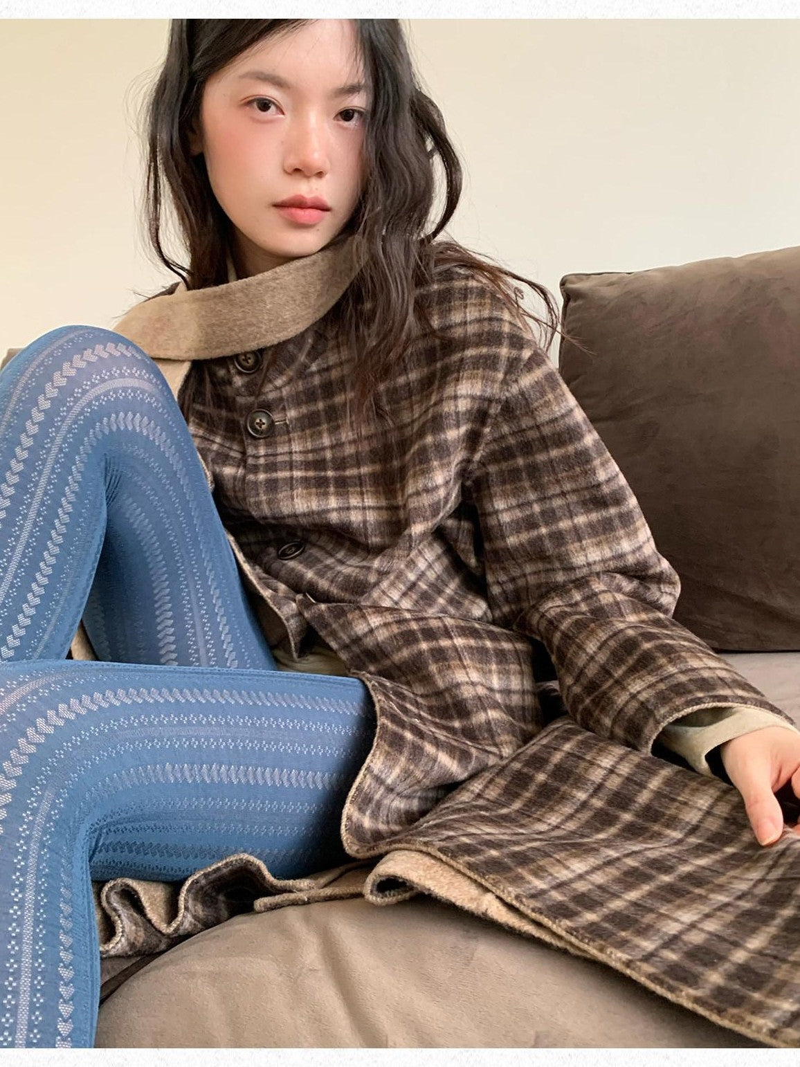 Dorydory Plaid Reversible Vintage Women&