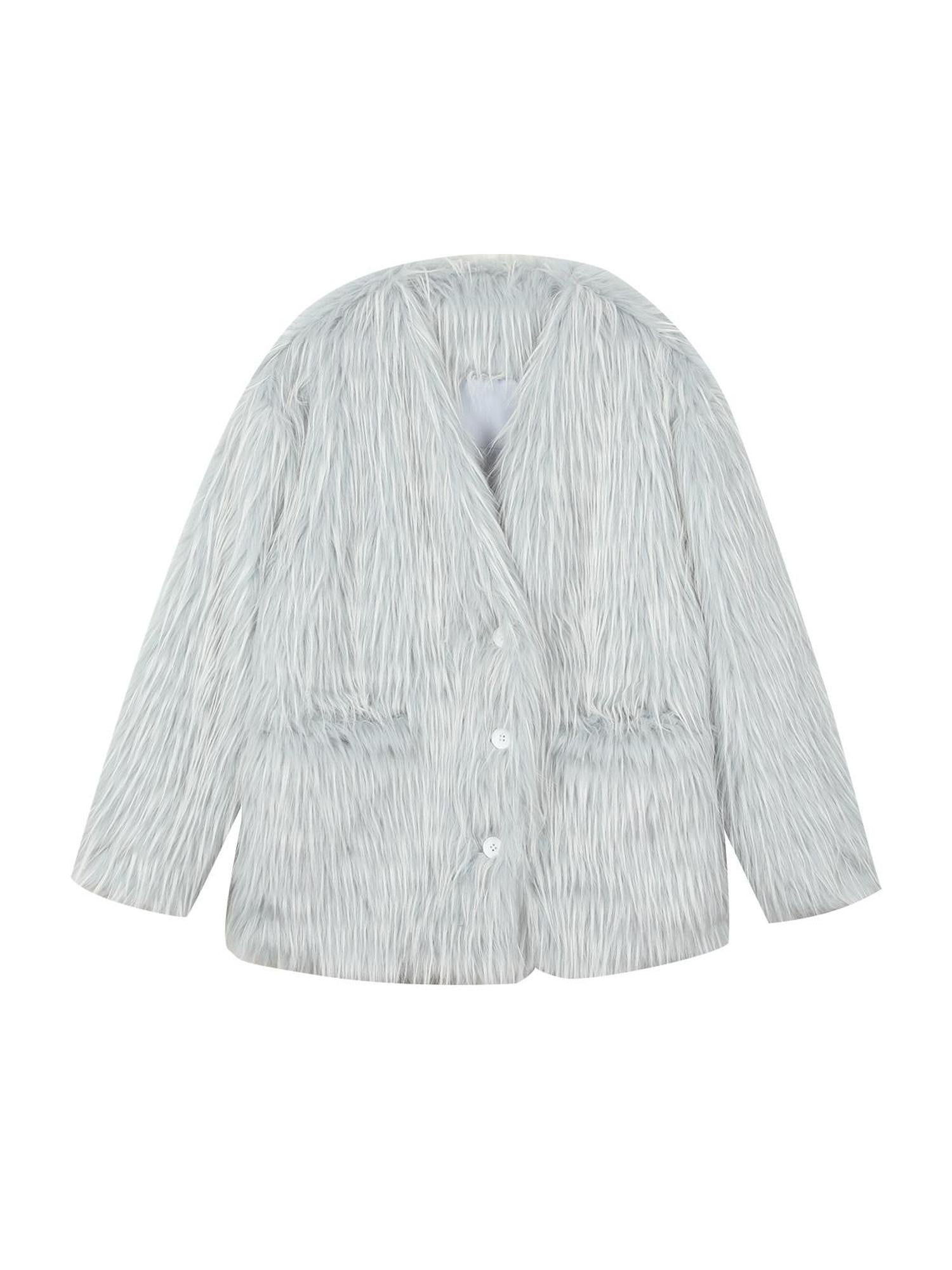 7Shiftin Tie Dye Three Button Half Collar Womens Commuter Long Sleeve Cropped Jackets