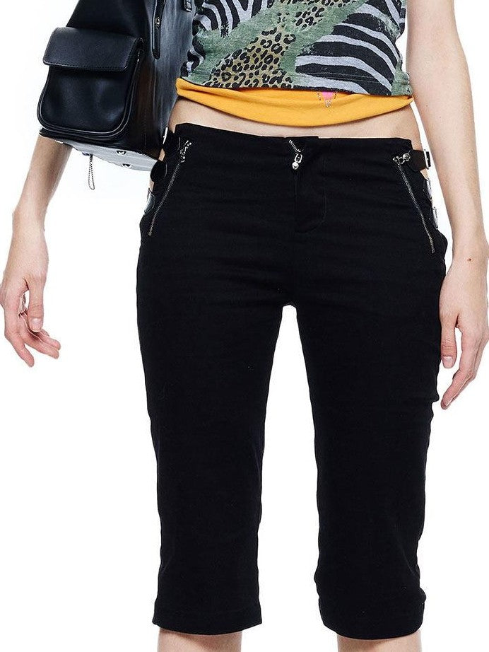 24ans Ombre Print Faux Rhinestone Embellished Women&