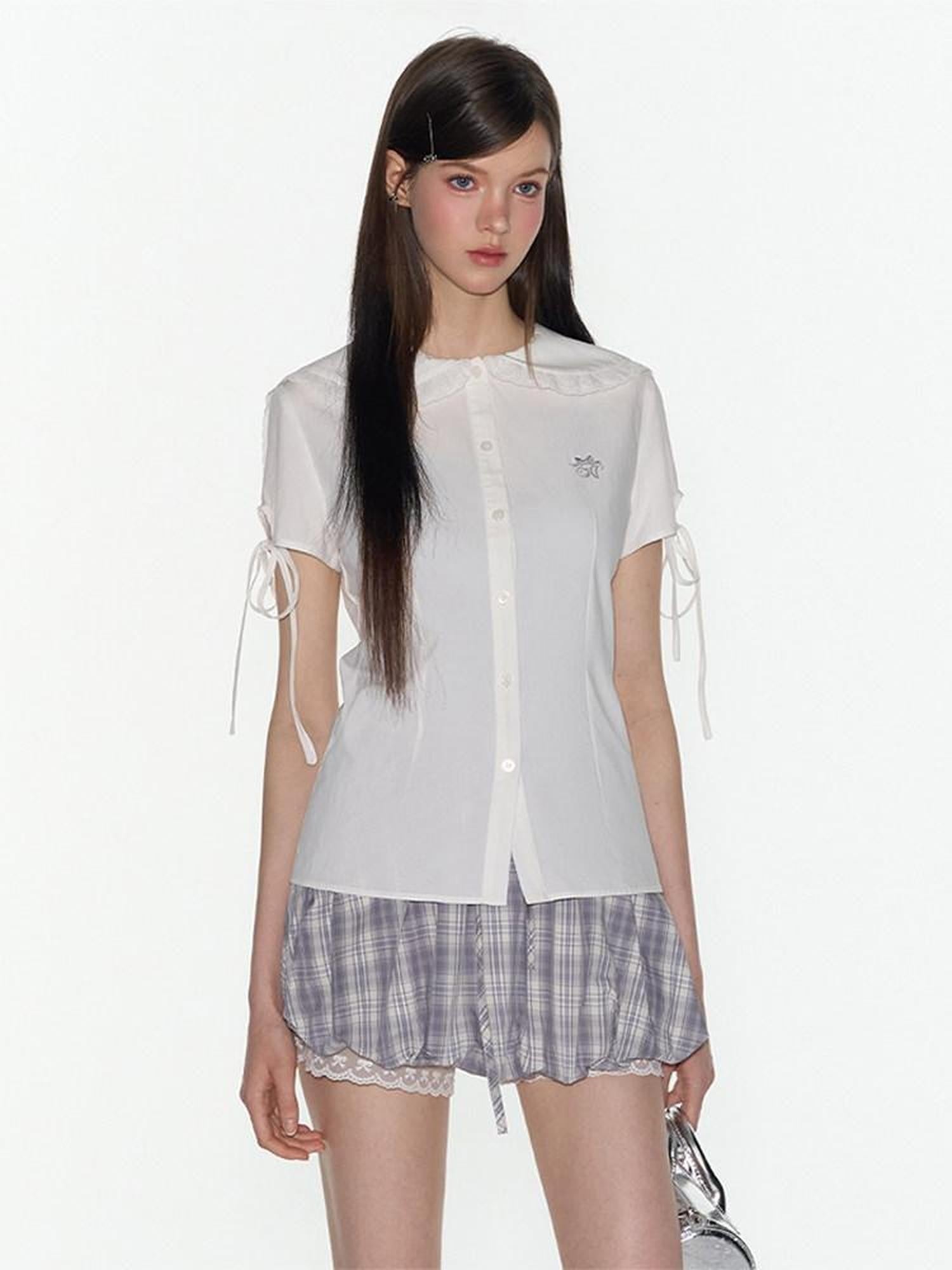 NAPSNAPS White Lace Trim Anti See Through Safety Women&