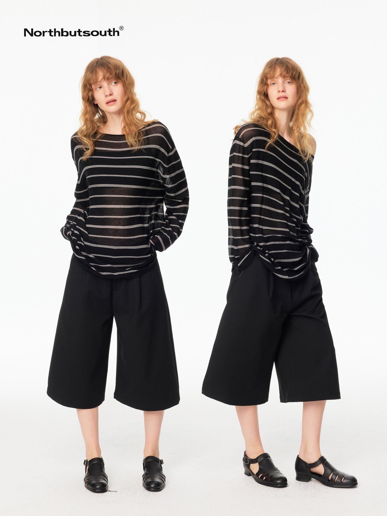 Northbutsouth Pearl Trim Pocket Straight Leg Relaxed Women&