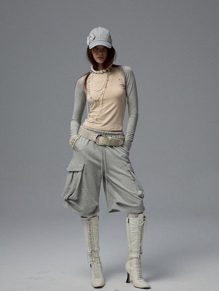 1JINN STUDIO 3d Pleated Hooded Women&