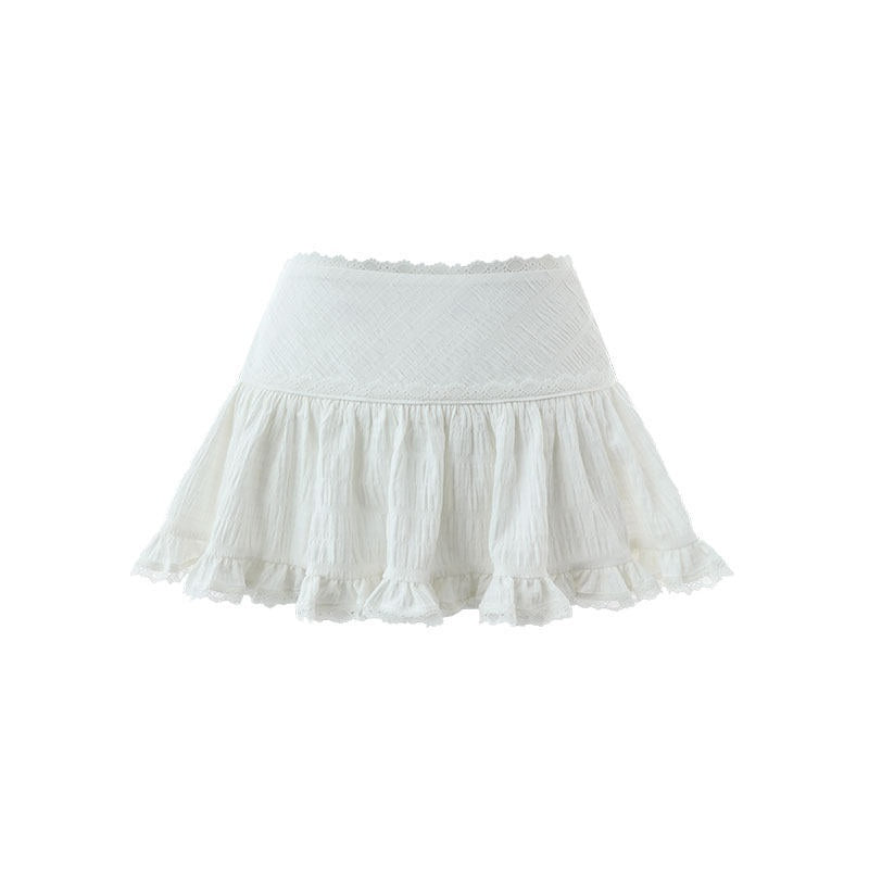 1JINN_STUDIO_Ballet_Lace_Trim_Pleated_Mid_Waist_Aline_Women&