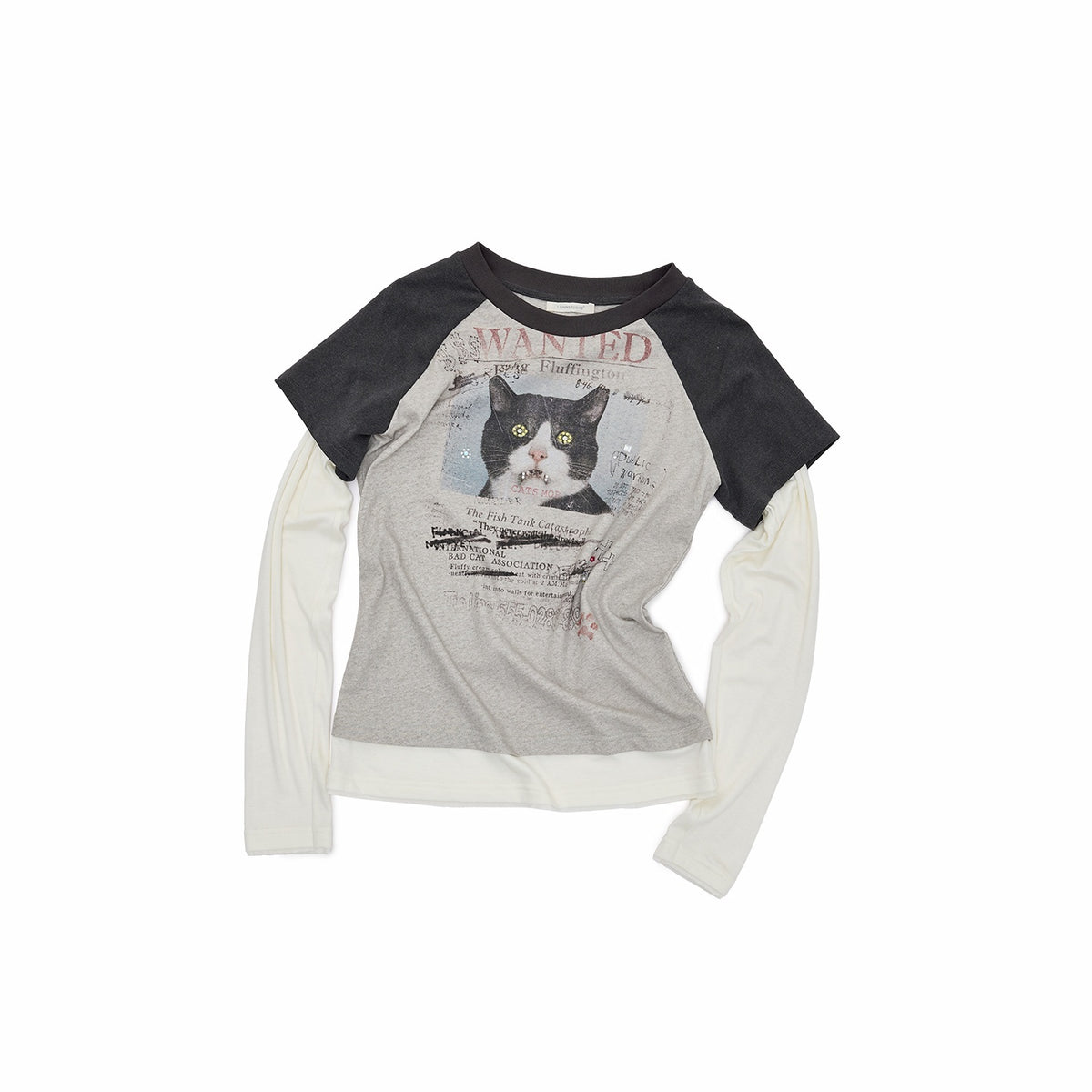 1JINN_STUDIO_Cat_Print_Color_Block_Raglan_Sleeve_Women&