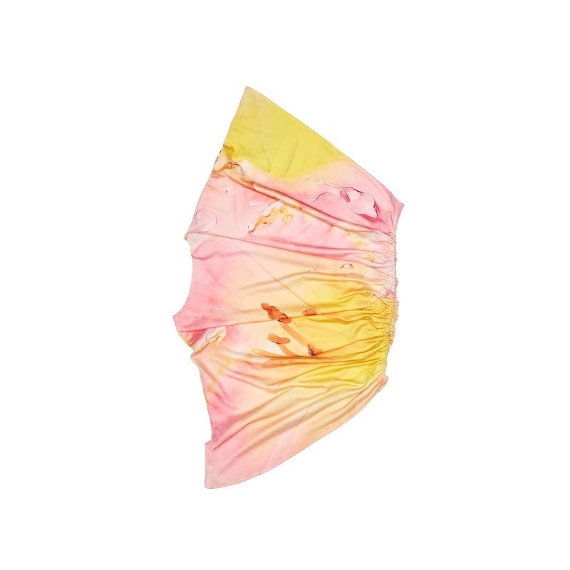 1JINN_STUDIO_Floral_Print_Ruched_Asymmetric_Shoulder_Women&