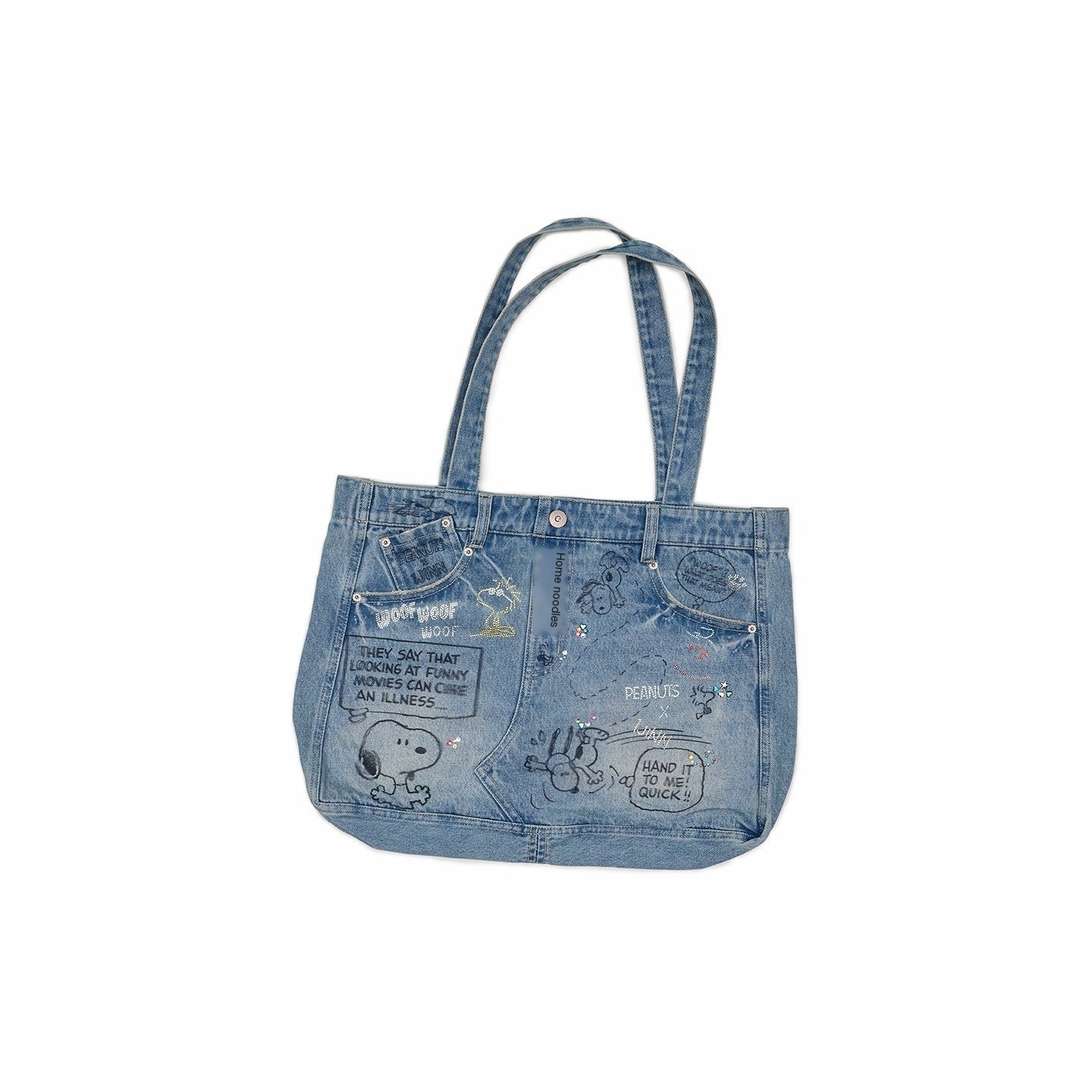 1JINN_STUDIO_Graffiti_Print_Rhinestone_Large_Capacity_Women&