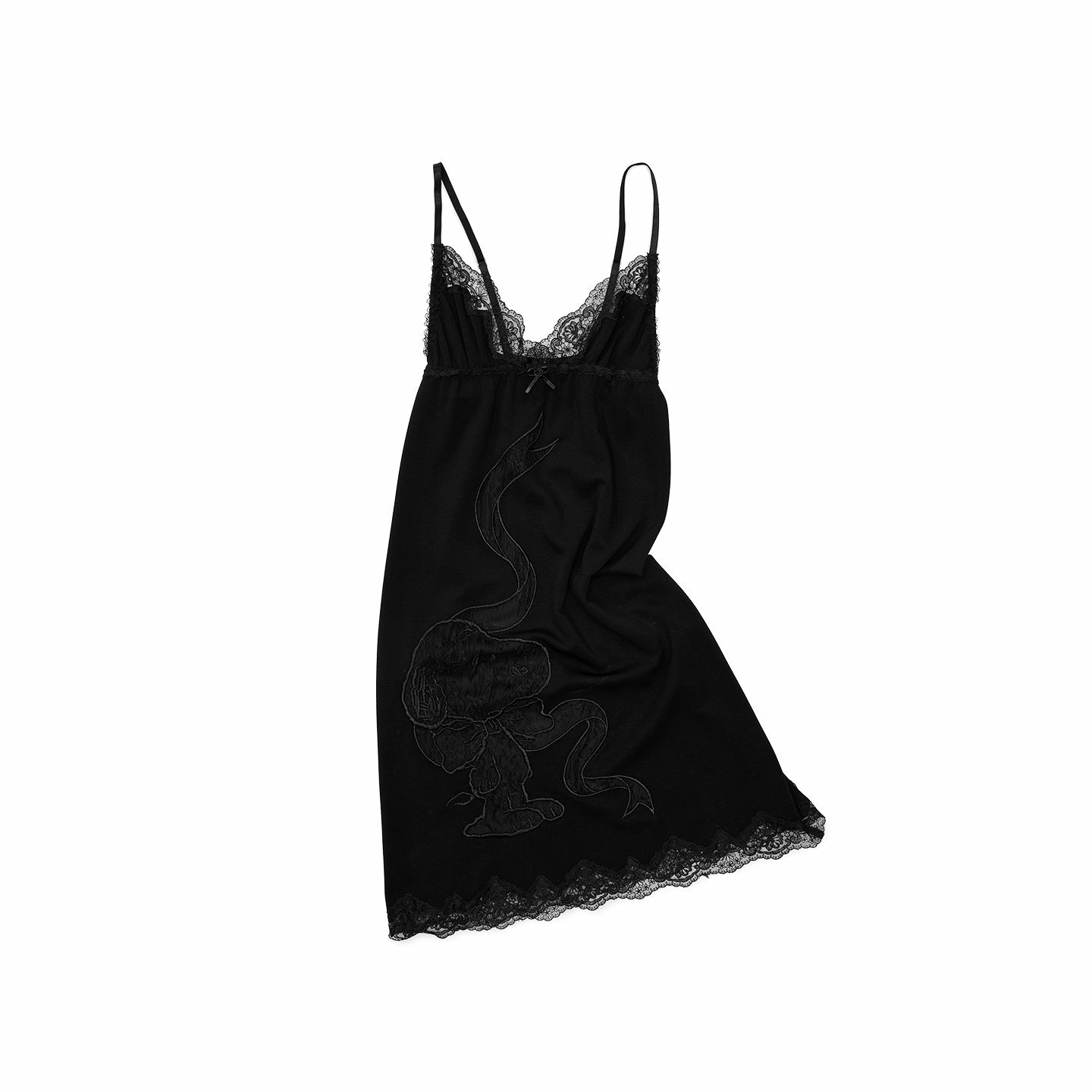 1JINN_STUDIO_Lace_Applique_V-neck_Spaghetti_Strap_Semi_Sheer_Women&