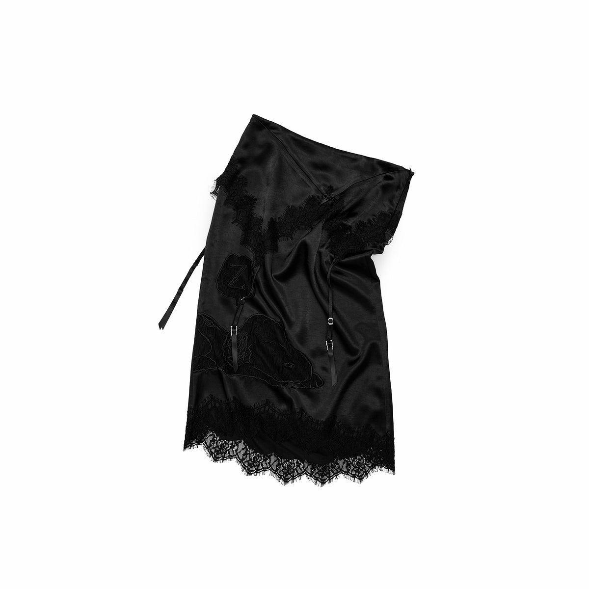 1JINN_STUDIO_Pencil_Low_Waist_Lace_Splice_Deconstructed_Women&