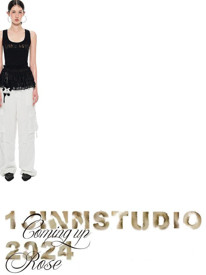 1JINN STUDIO Sheer Boned Underwire Front Button Waist Cutout Women&