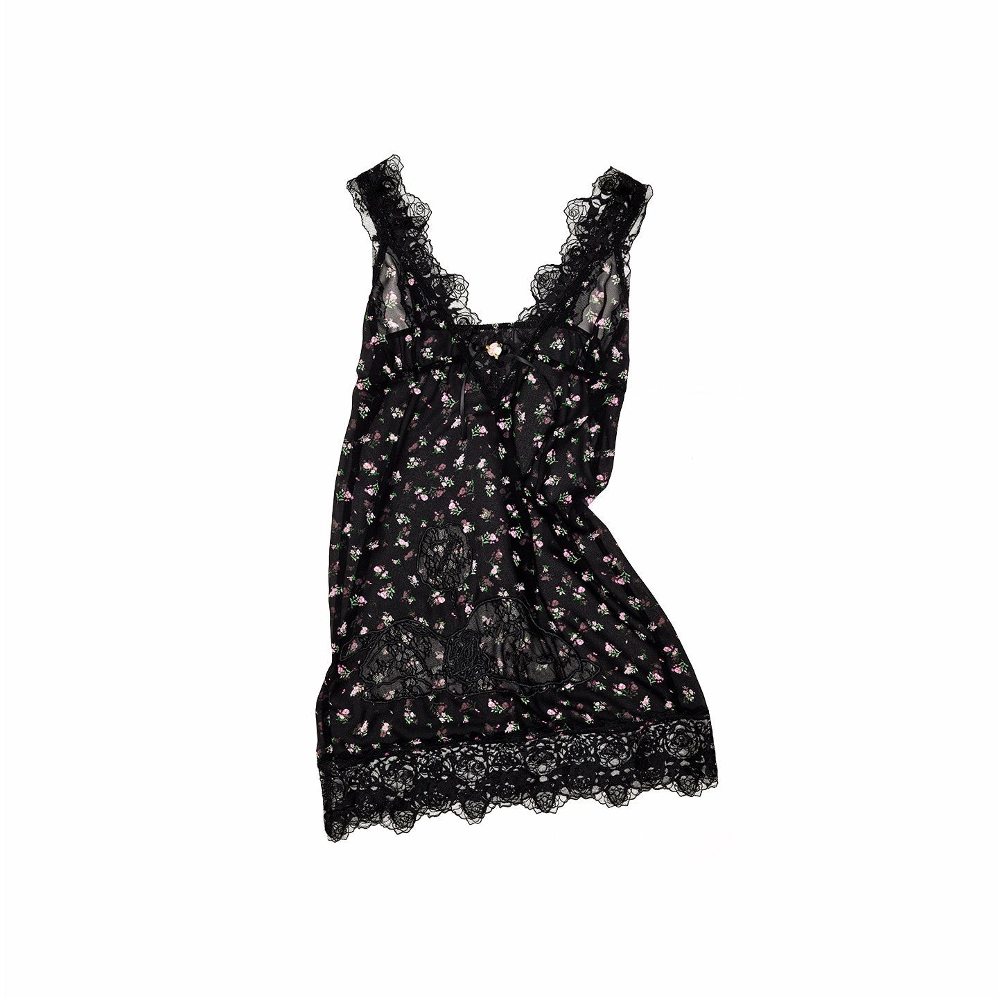 1JINN_STUDIO_Sheer_V-neck_Applique_Embroidery_Layered_Women&