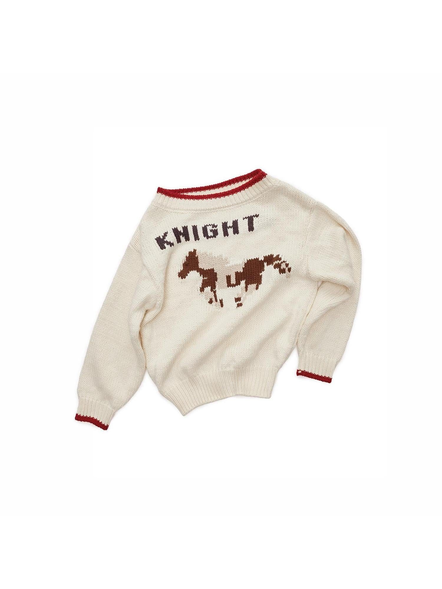 1JINN STUDIO Slouchy Fair Isle Jacquard Chunky Women&
