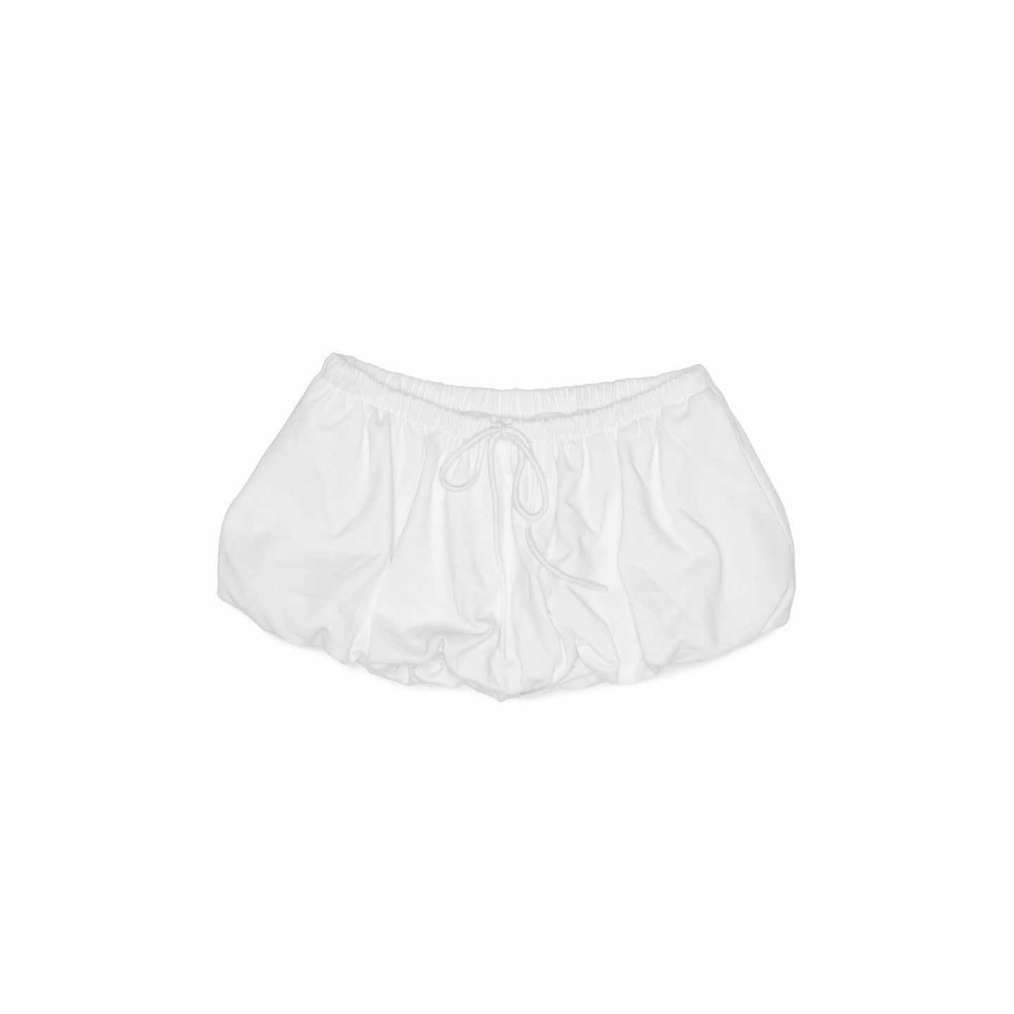 1JINN_STUDIO_Sweet_Solid_Drawstring_3d_Floral_Bud_A_Line_Puff_Women&
