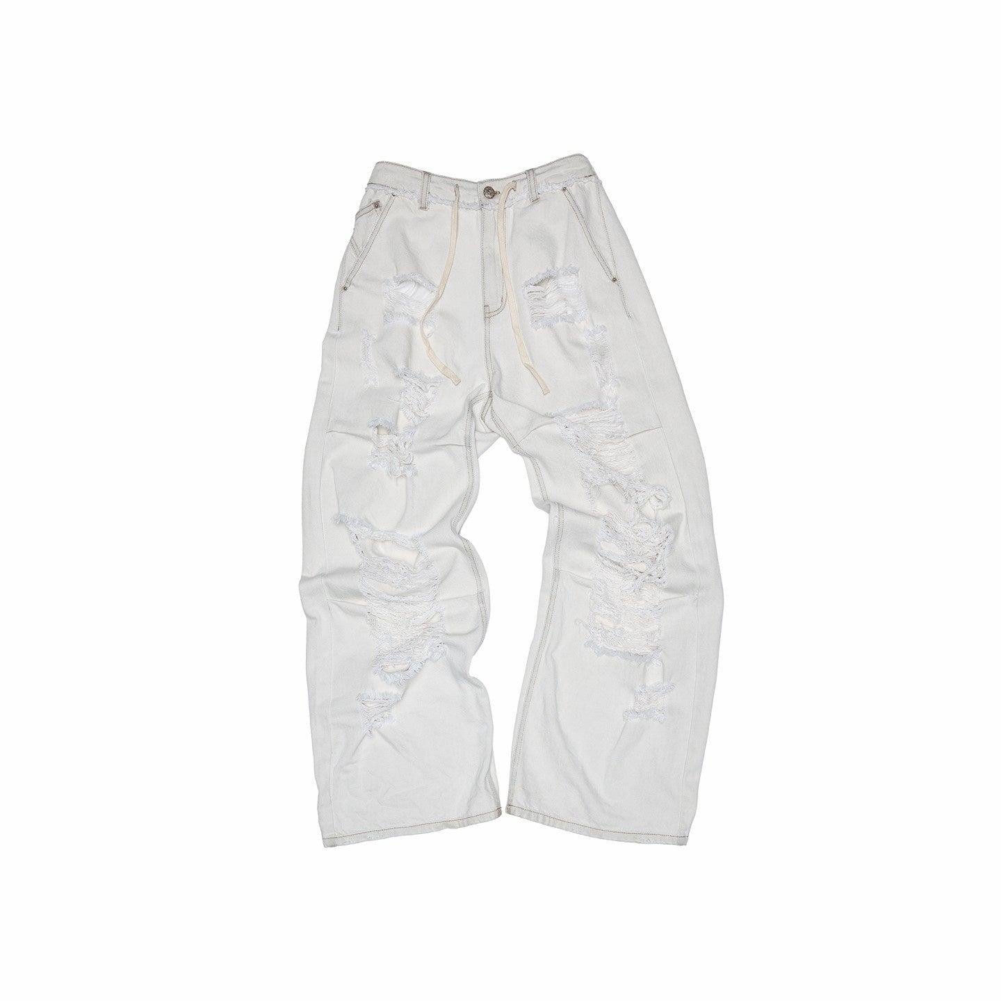 1JINN_STUDIO_Washed_White_Ripped_Embroidered_Low_Waist_Women&