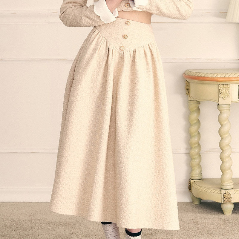 1P_STUDIO_Beige_Black_Colorblock_Tweed_Cropped_Women&