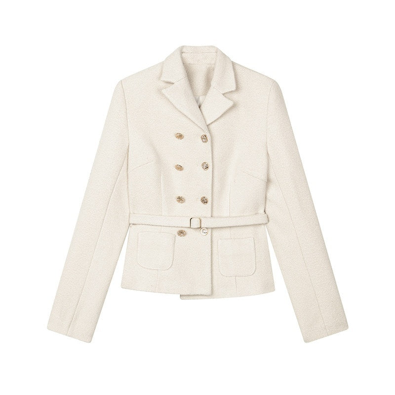 1P_STUDIO_Elegant_Twill_Boucle_Pleated_Women&