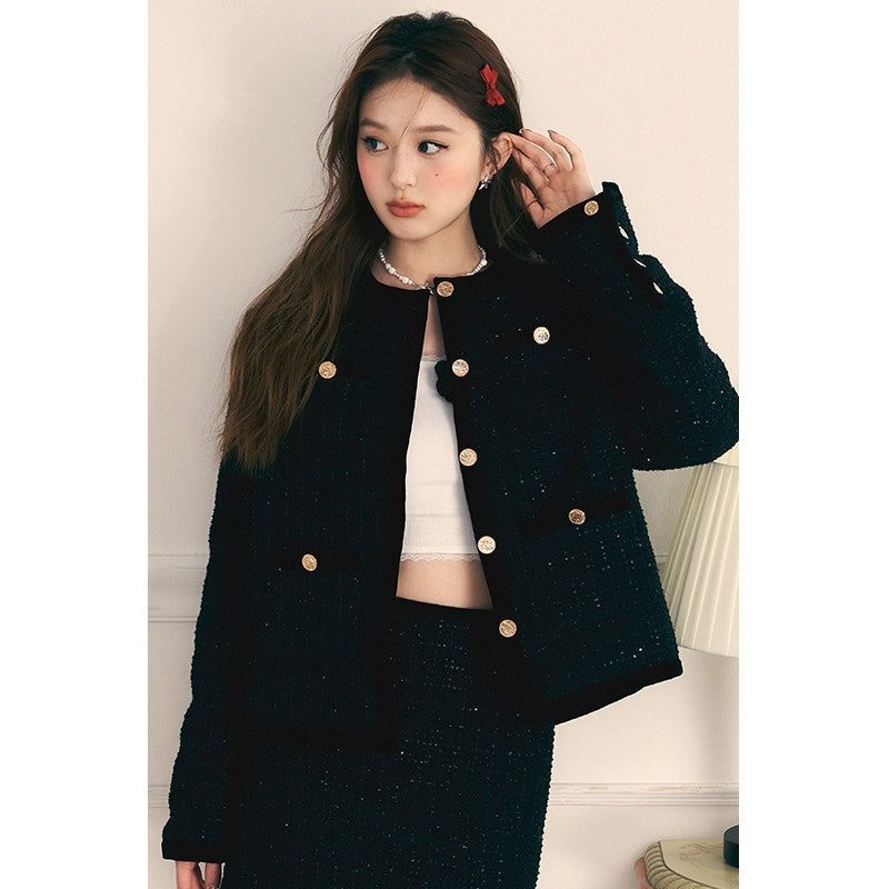1P_STUDIO_Velvet_Spliced_Patchwork_Women&