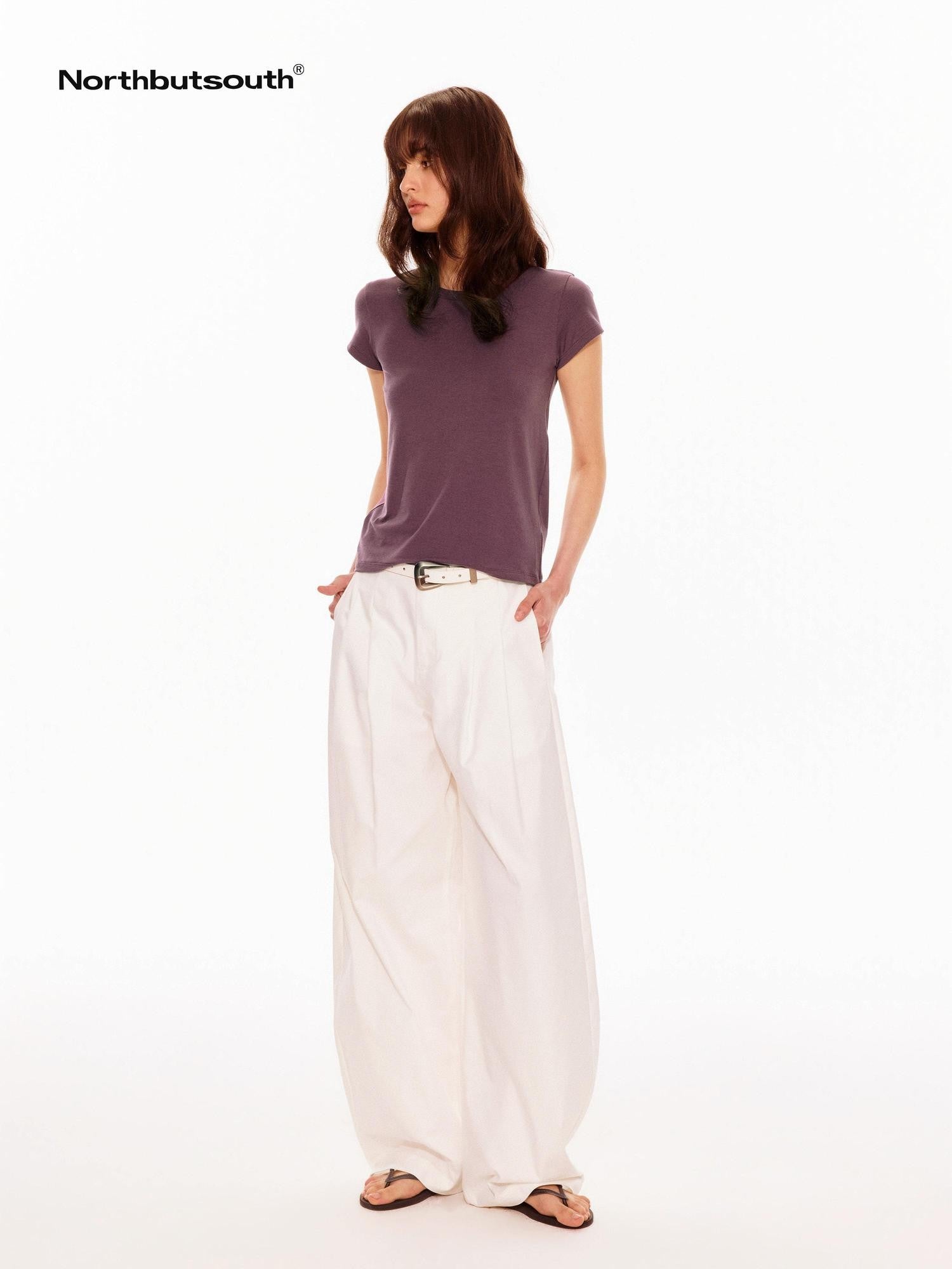 Northbutsouth Crisp Double Pleat Cocoon Women&