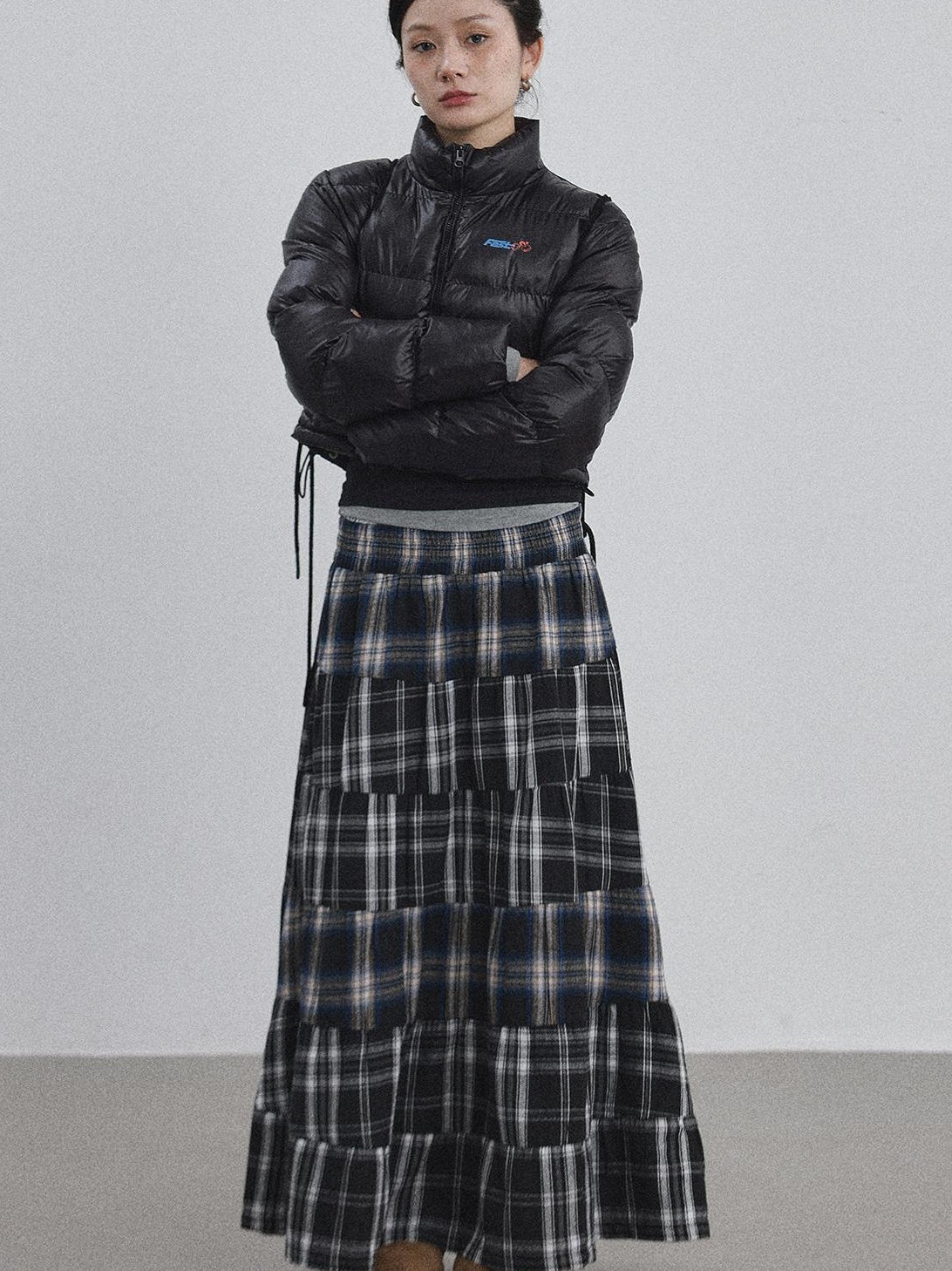 Achihara 2025 New Bright Thick Short Puffer Jacket