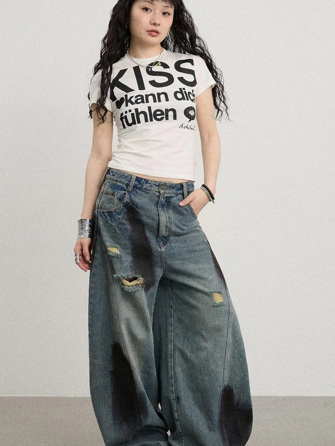 2025 New Sleeveless Crop Top Women T-Shirt