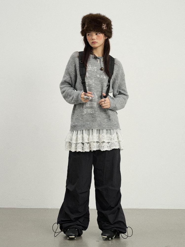 Achihara 2025 Spring Knitwear For Layering Sweater