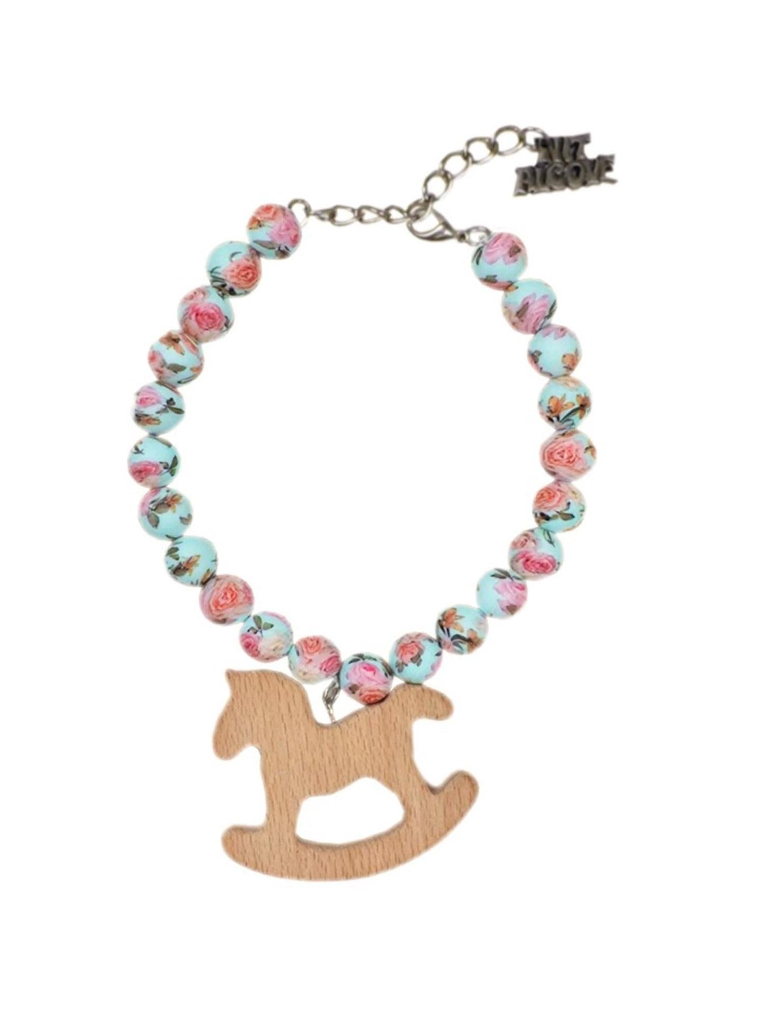 nit alcove Cute Pink Blue Original Design Adjustable Pendant For Kids Adults Necklaces