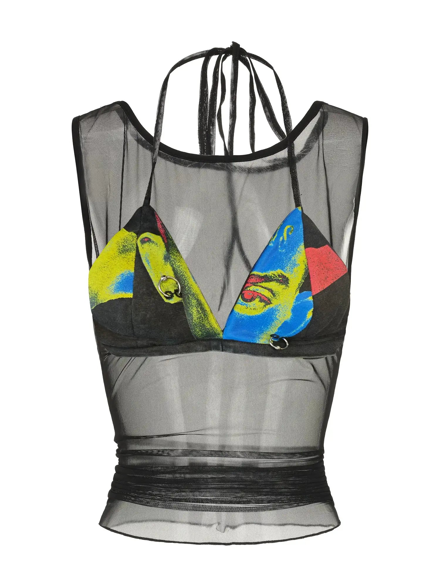 2025 Summer Runway Cotton Blend Vest