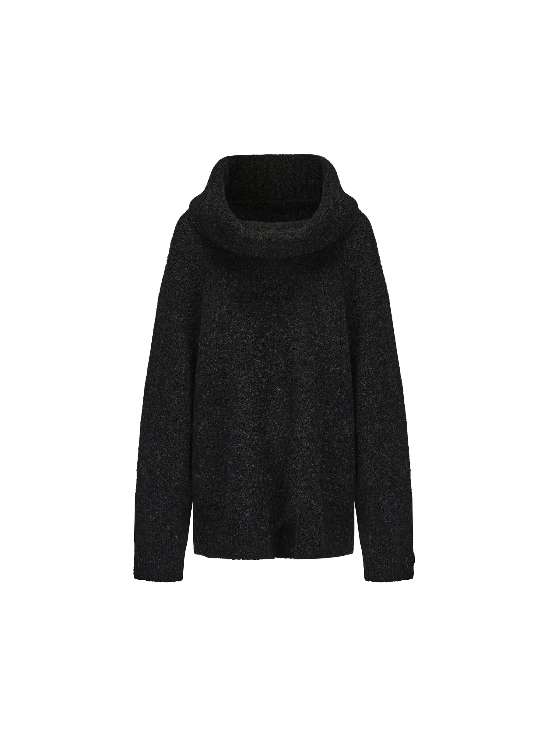 24ans_Alpaca_Wool_Blend_Detachable_Collar_Oversized_Knit_Sweater_MISSTT