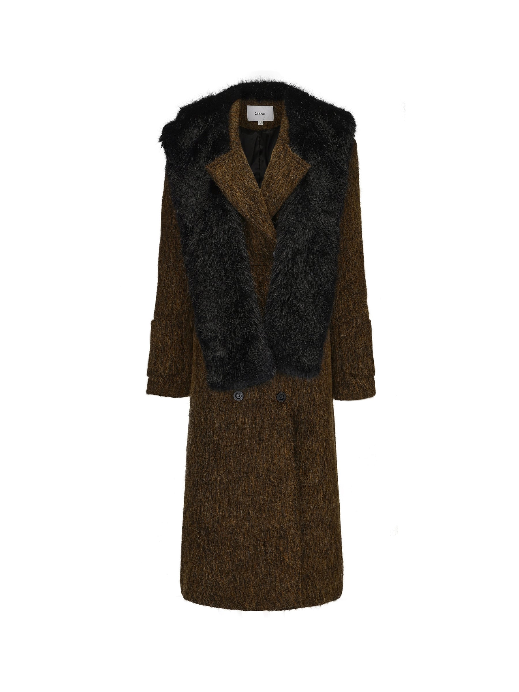 24ans_Alpaca_Wool_Blend_Scarf_Collar_Overcoat_MISSTT