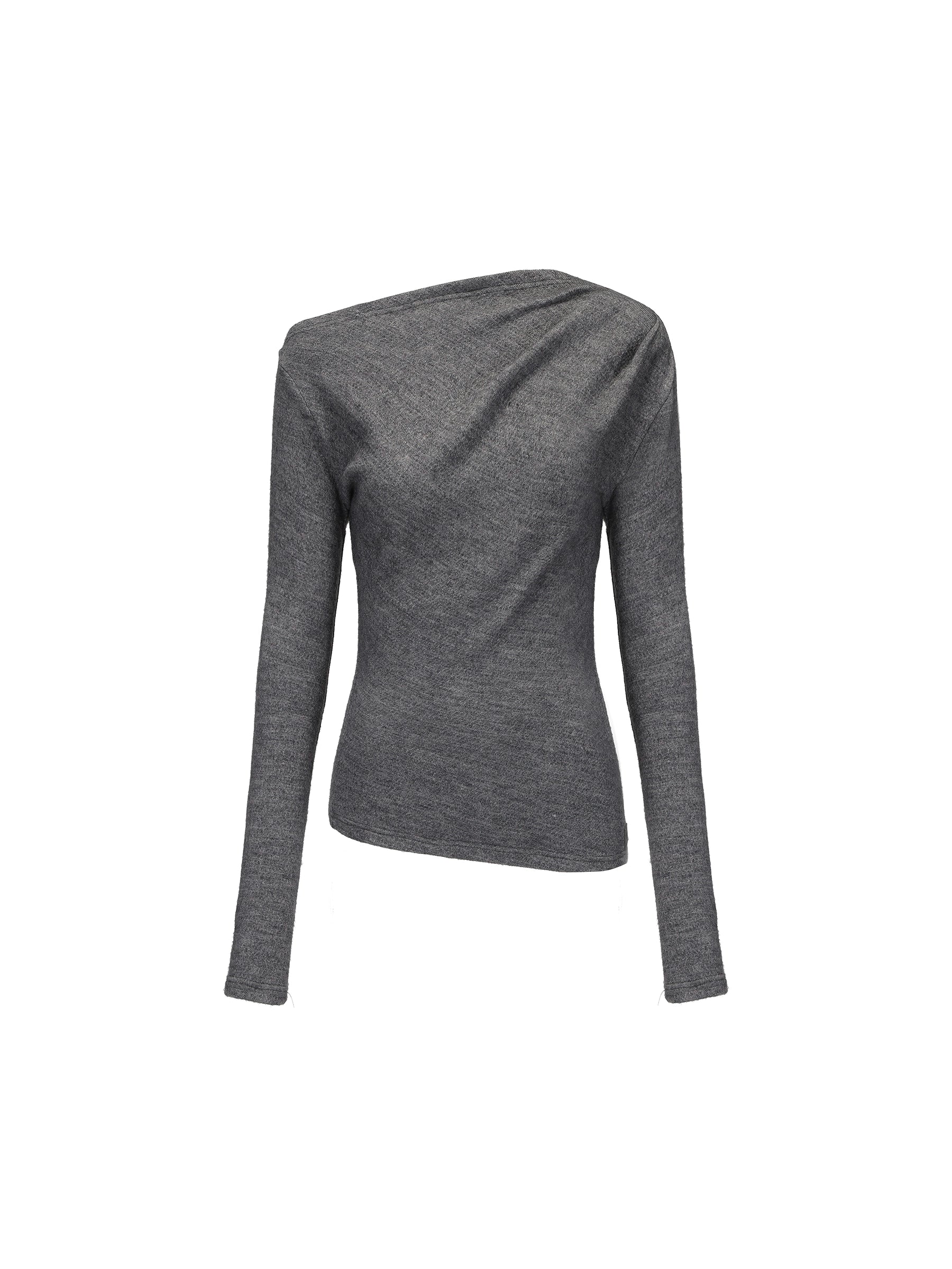 24ans_Anti_Pill_Twist_Asymmetrical_Layering_Top_Black_Grey_MISSTT