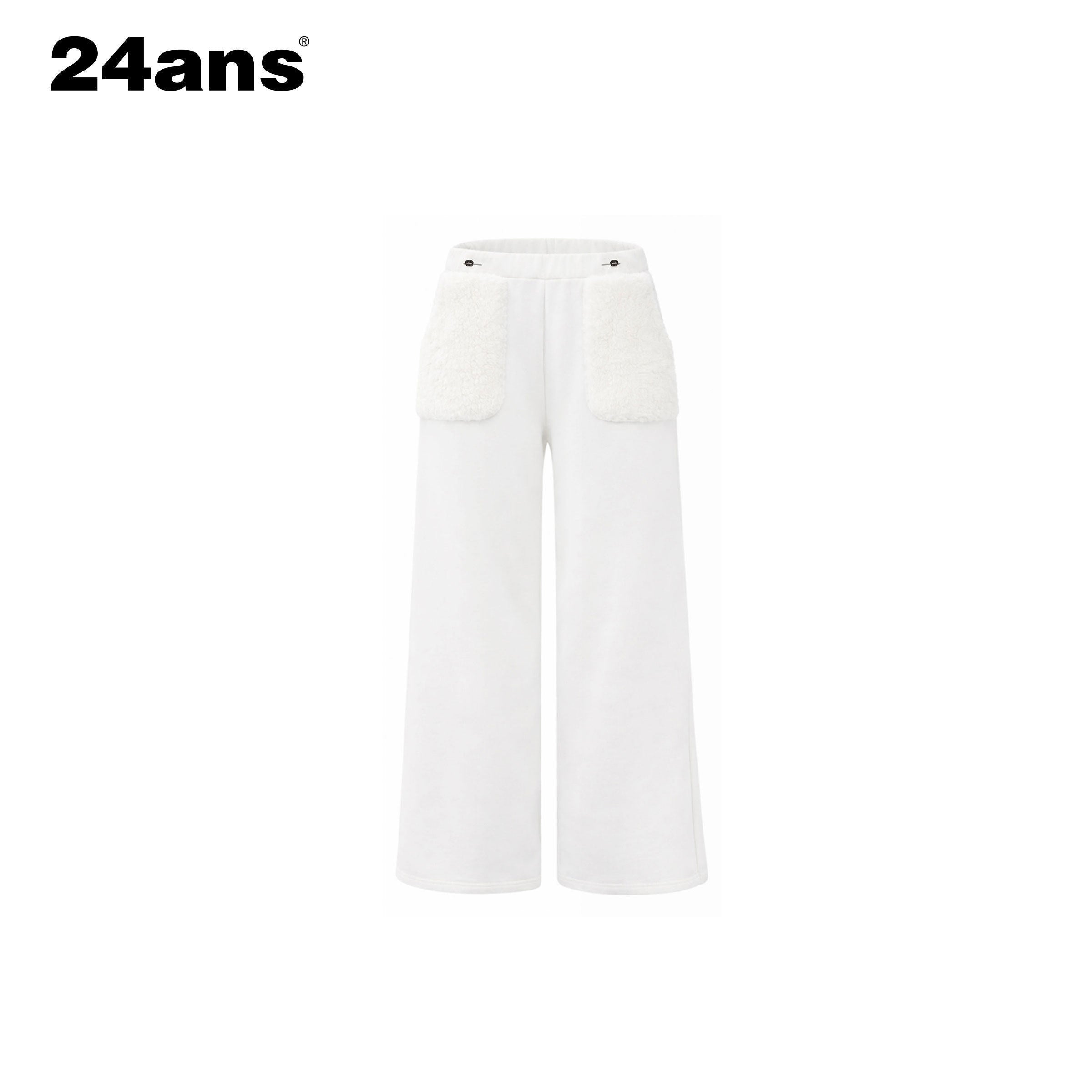 24ans_Asymmetrical_High_Waist_Wide_Leg_Loose_Fit_Office_Black_White_Stretch_Pants_MISSTT