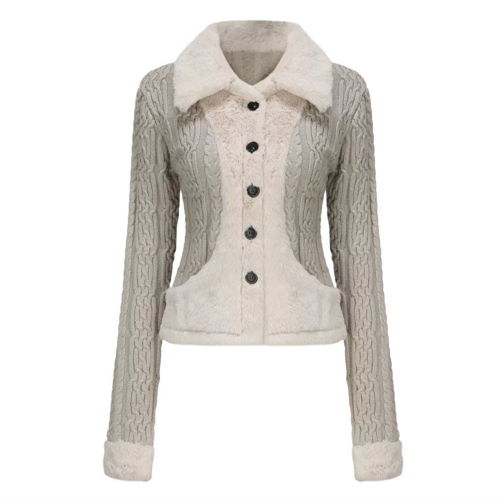 24ans_Black_White_Contrast_Ribbed_Slim_Fit_Sweater_MISSTT