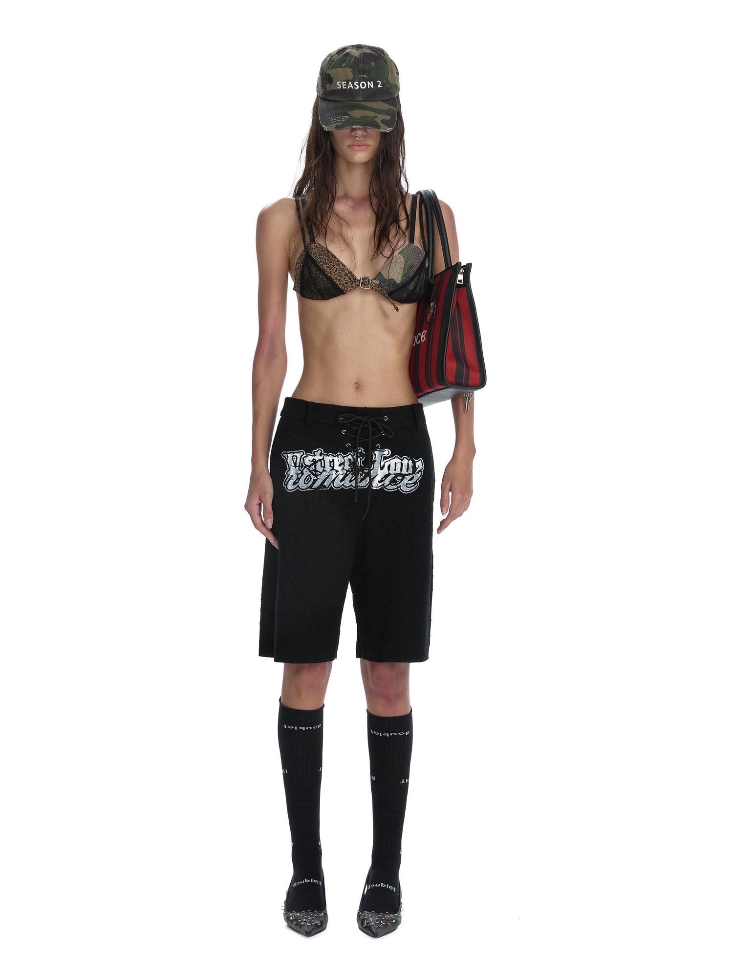 24ans Breathable Drawstring Waistband Sweatpants