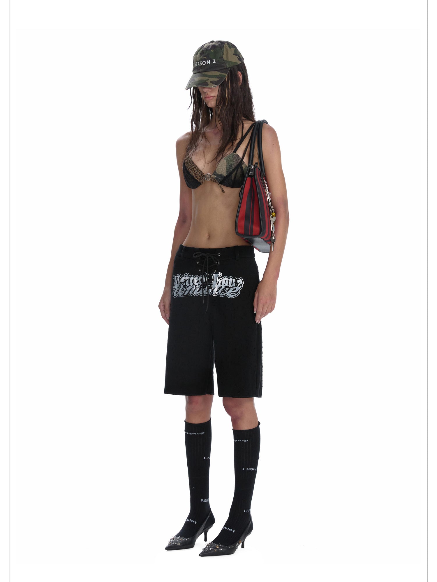 24ans Breathable Drawstring Waistband Sweatpants