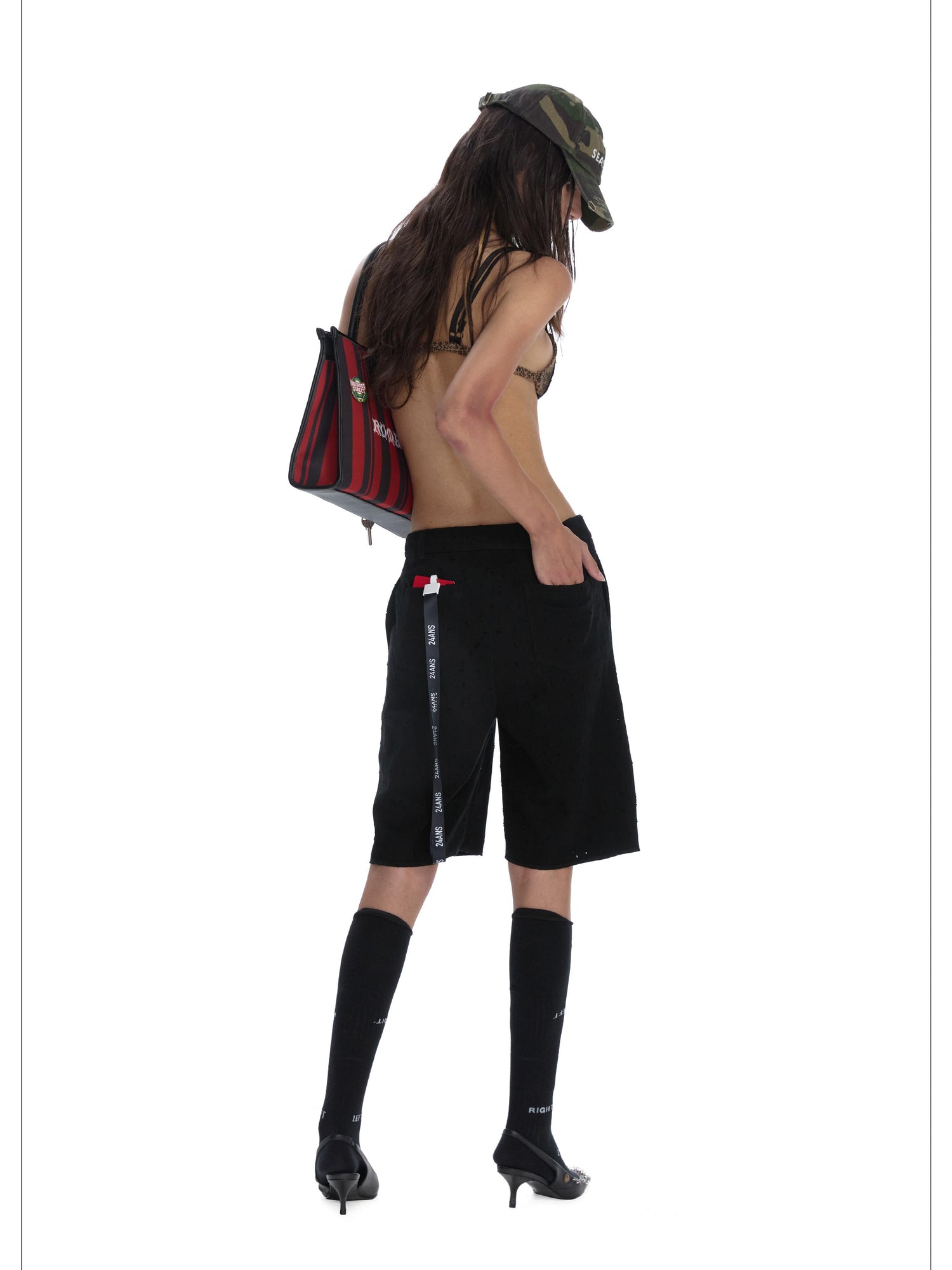 24ans Breathable Drawstring Waistband Sweatpants