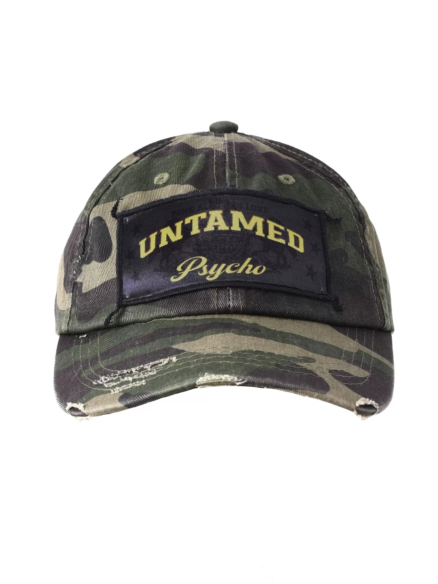 Camouflage Cap With Adjustable Strap