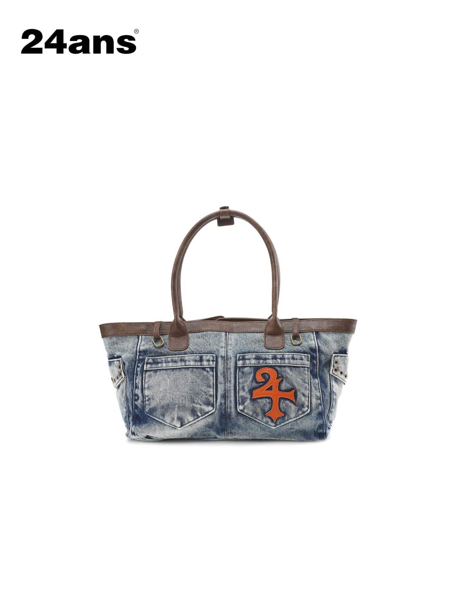 24ans Camouflage Square Thick Print Women&