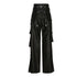 24ans Detachable Punk Studded Pu Leather Pants MISSTT