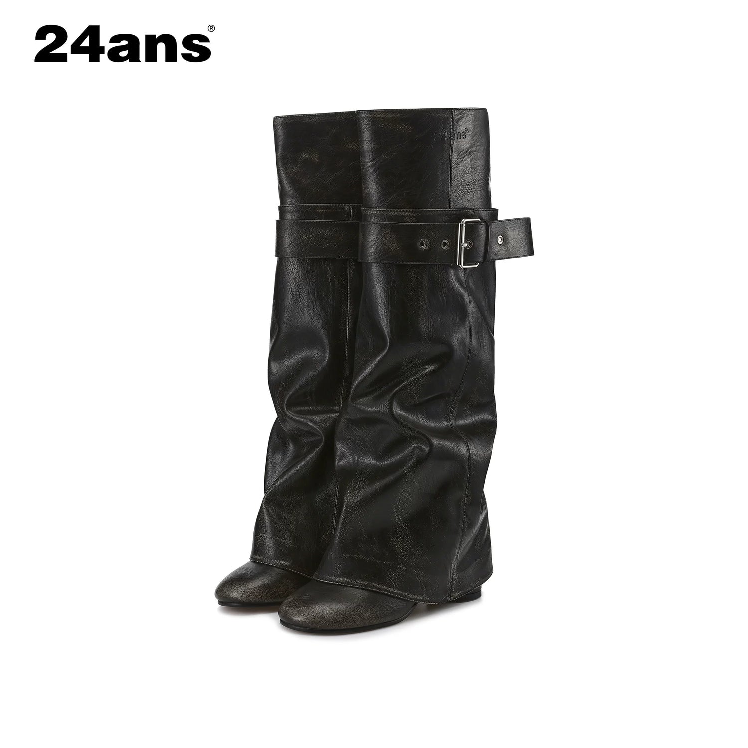 24ans_Distressed_White_Detachable_Boots_MISSTT
