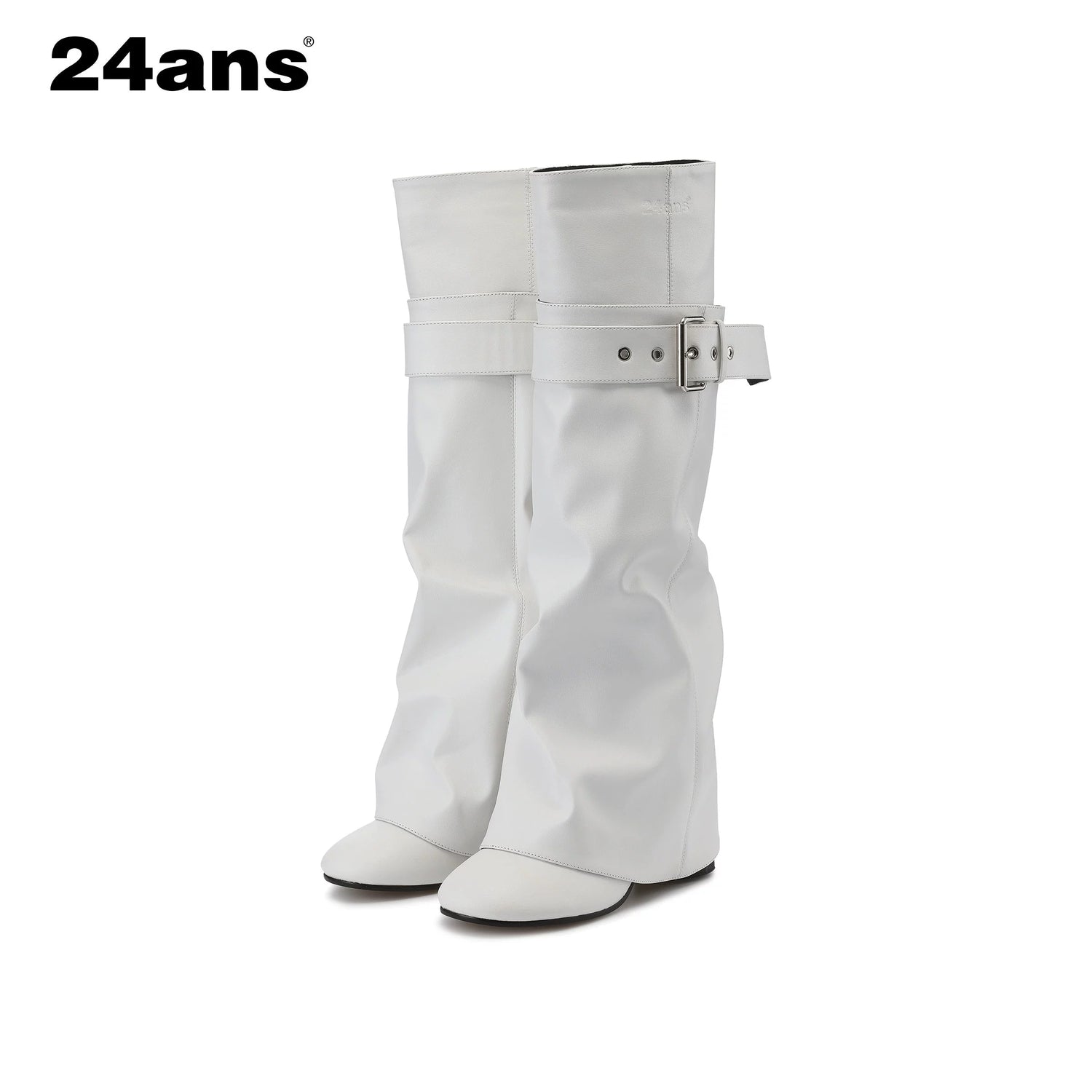 24ans_Distressed_White_Detachable_Boots_MISSTT