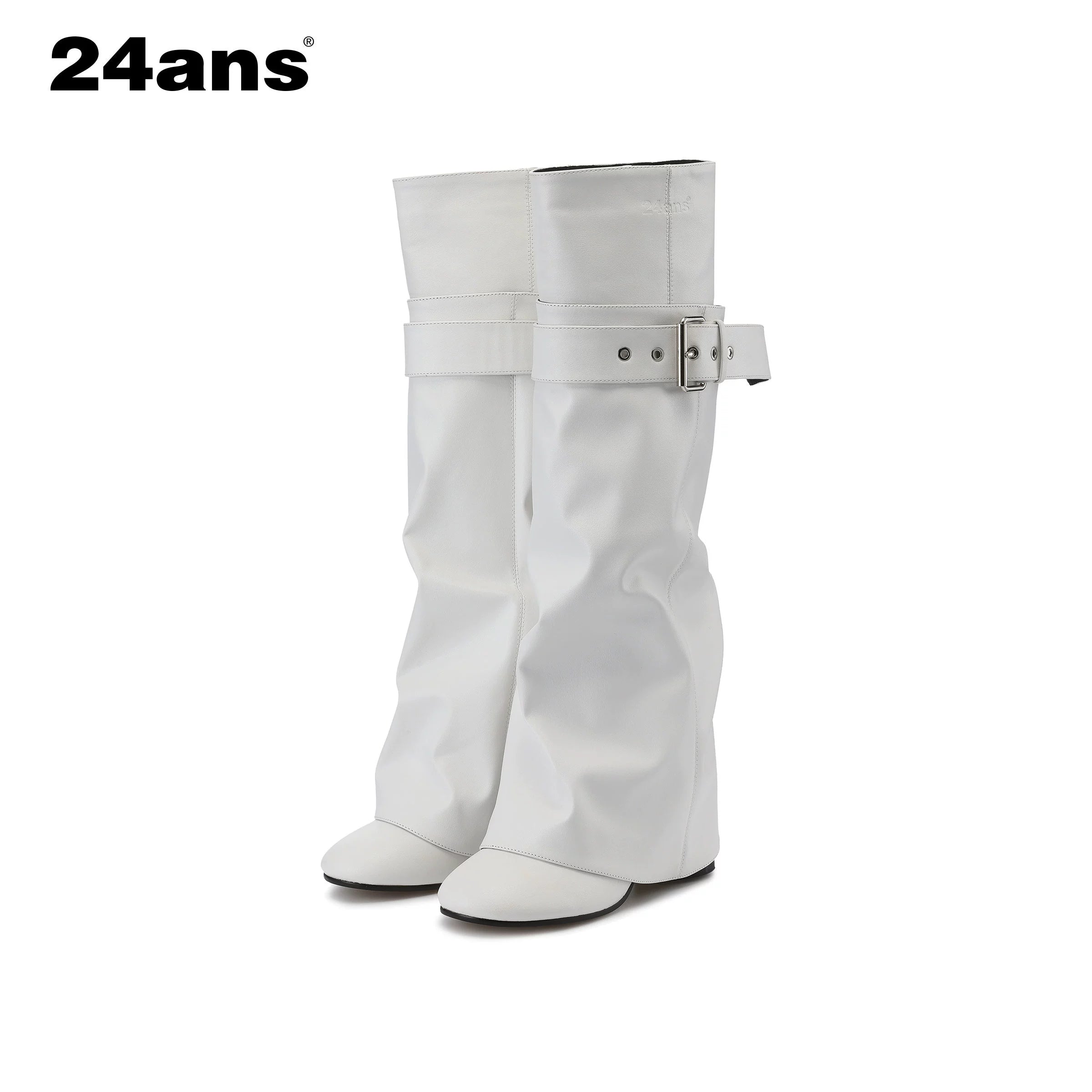 24ans_Distressed_White_Detachable_Boots_MISSTT
