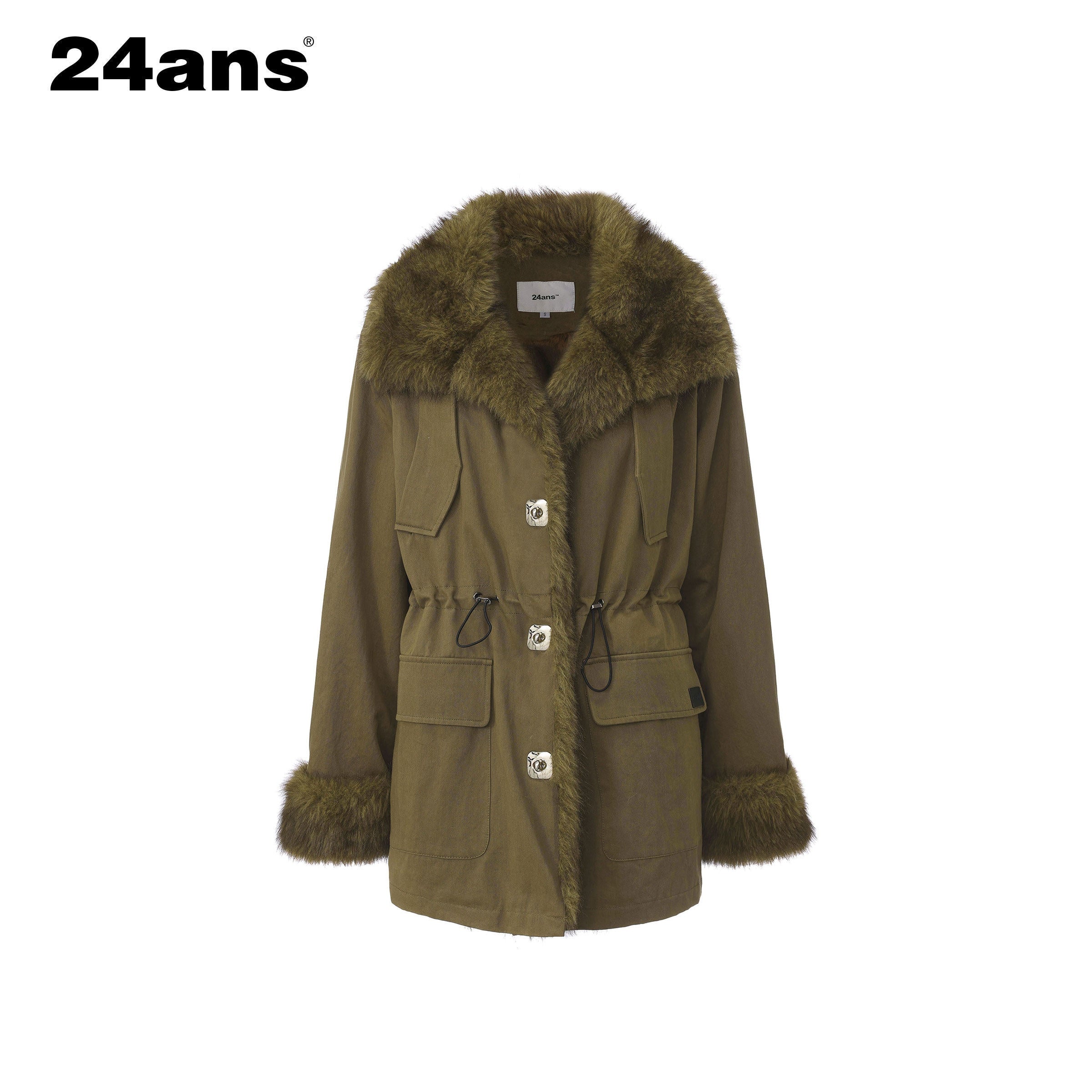 24ans_Edgy_Punk_Street_Long_Sleeve_Regular_Fit_Unisex_Olive_Black_Jacket_MISSTT