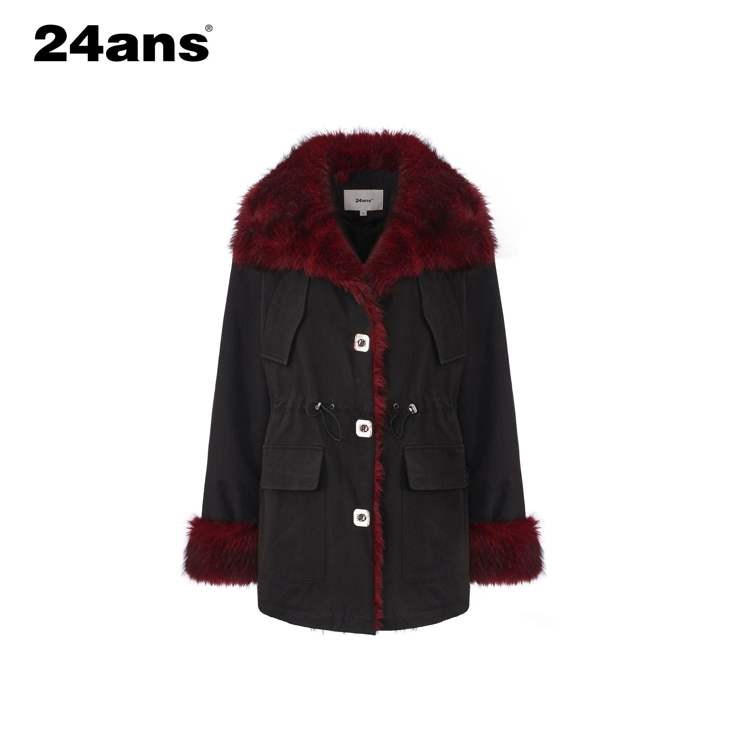 24ans_Edgy_Punk_Street_Long_Sleeve_Regular_Fit_Unisex_Olive_Black_Jacket_MISSTT