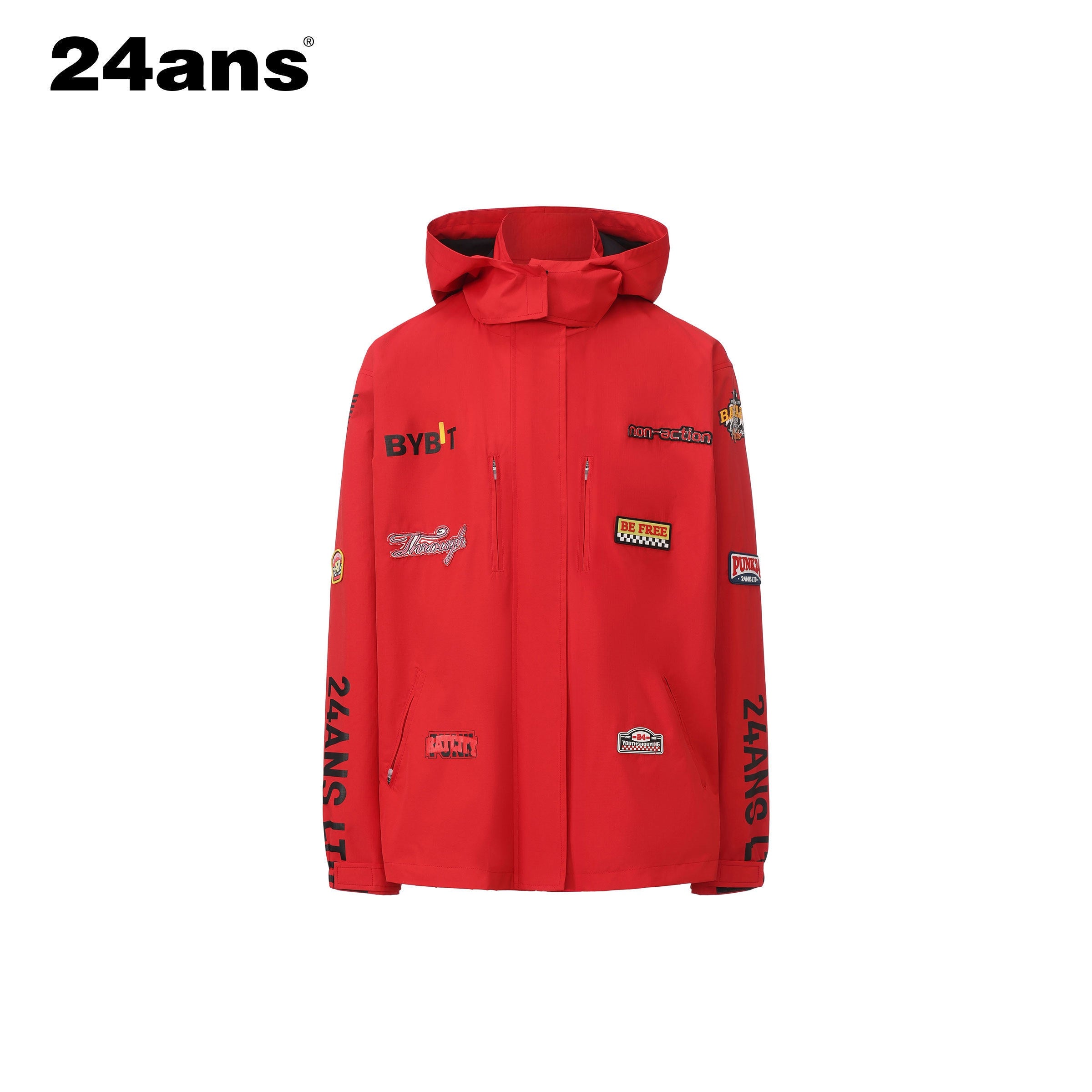 24ans_Fur_Lined_Hooded_Oversized_Zipper_Unisex_Letter_Print_Polyester_Jacket_MISSTT